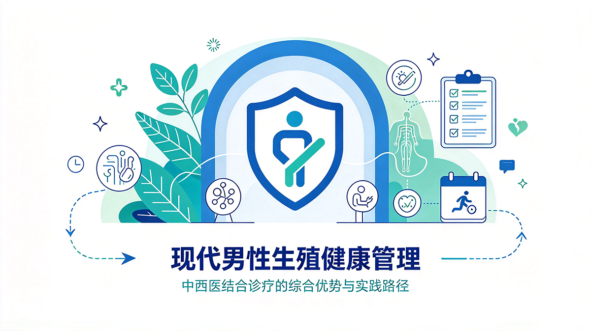 现代男性生殖健康管理：中西医结合诊疗的综合优势与实践路径