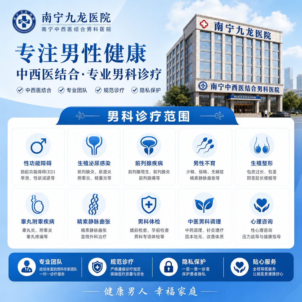 南宁中西医结合男科医院怎么选？先看资质、再看诊疗路径是否适合自己