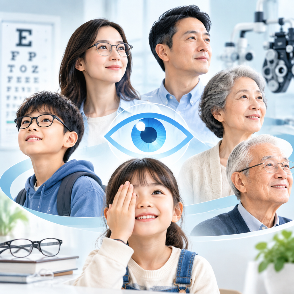 全生命周期眼健康检查：为什么不同年龄段的“眼部体检”侧重点完全不同？