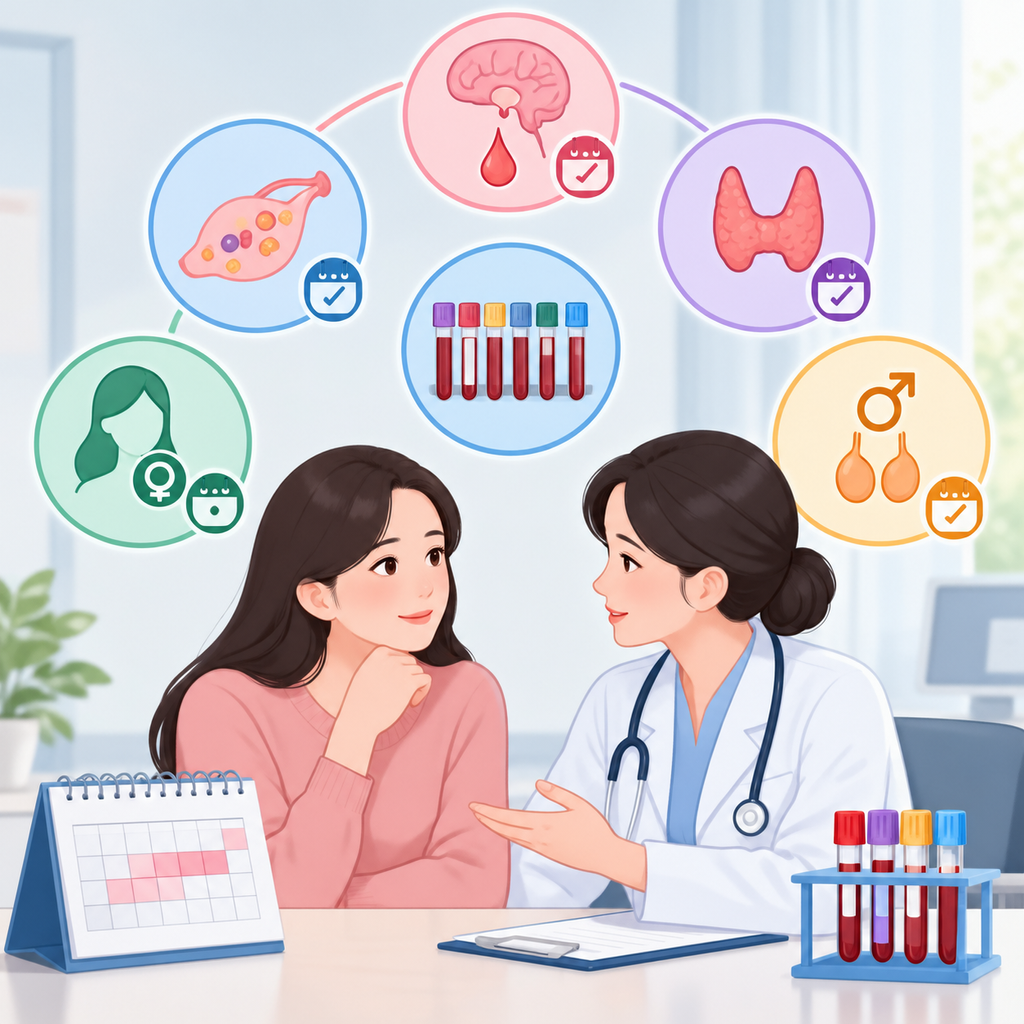 性激素六项什么时候查合适？各项指标检查时机说明