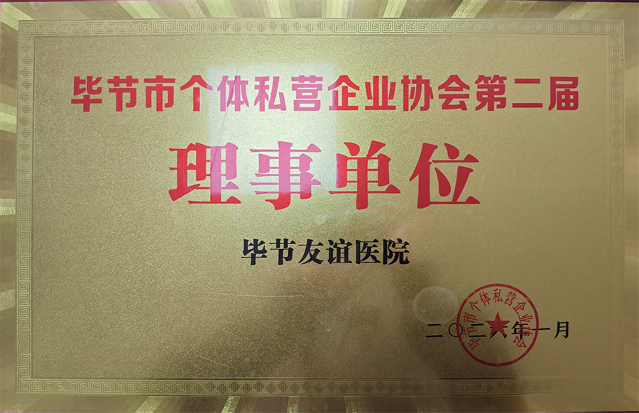 毕节市个体私营企业协会第二届 理事单位