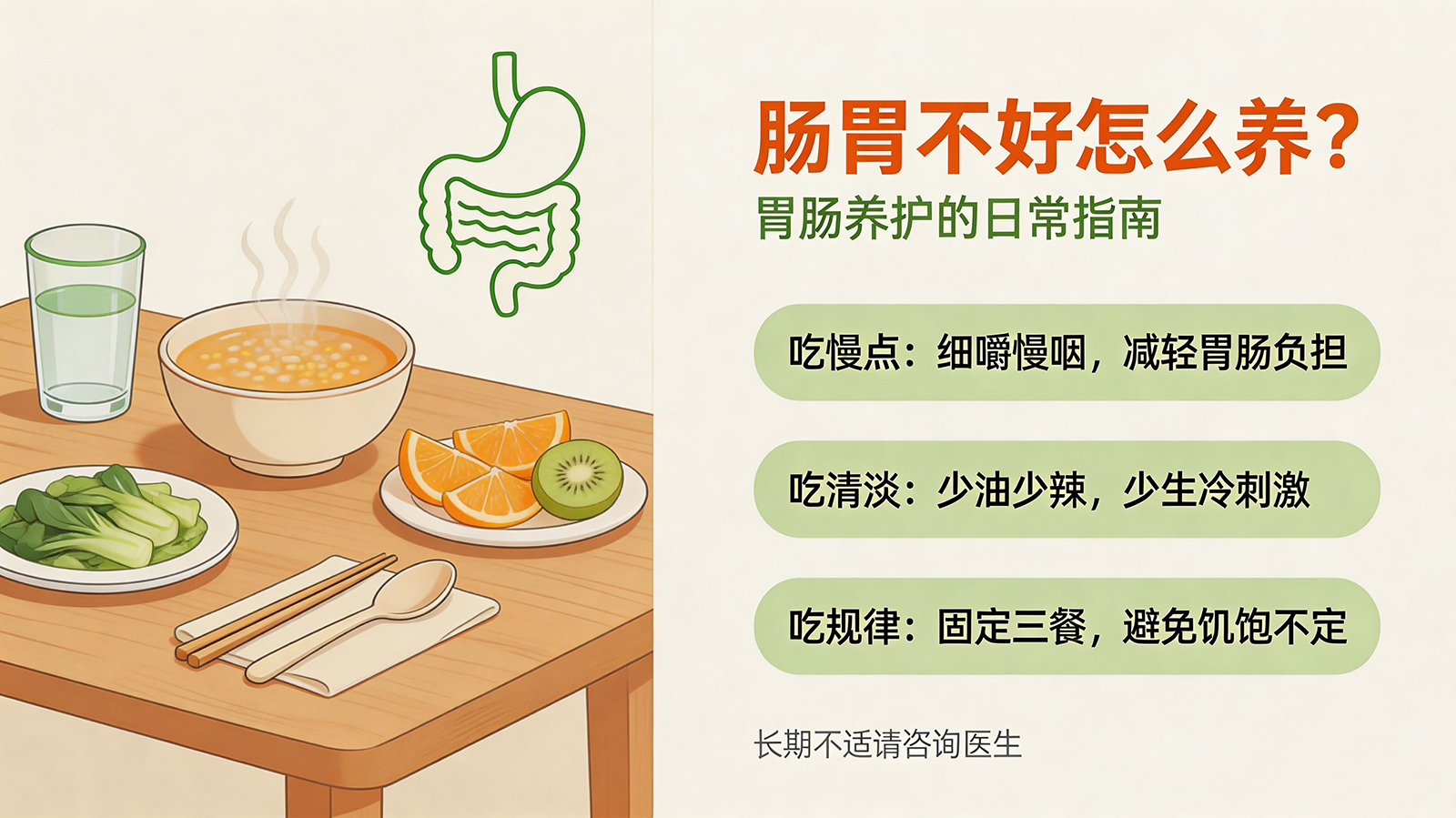 肠胃不好怎么养？——胃肠养护的日常指南