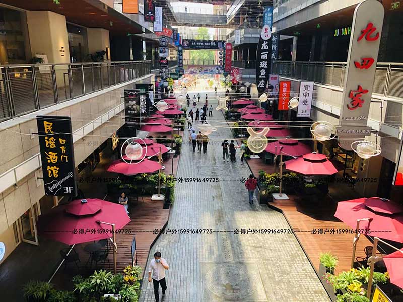 2026 户外遮阳伞与家具品牌指南：陕西必得户外引领场景升级新趋势