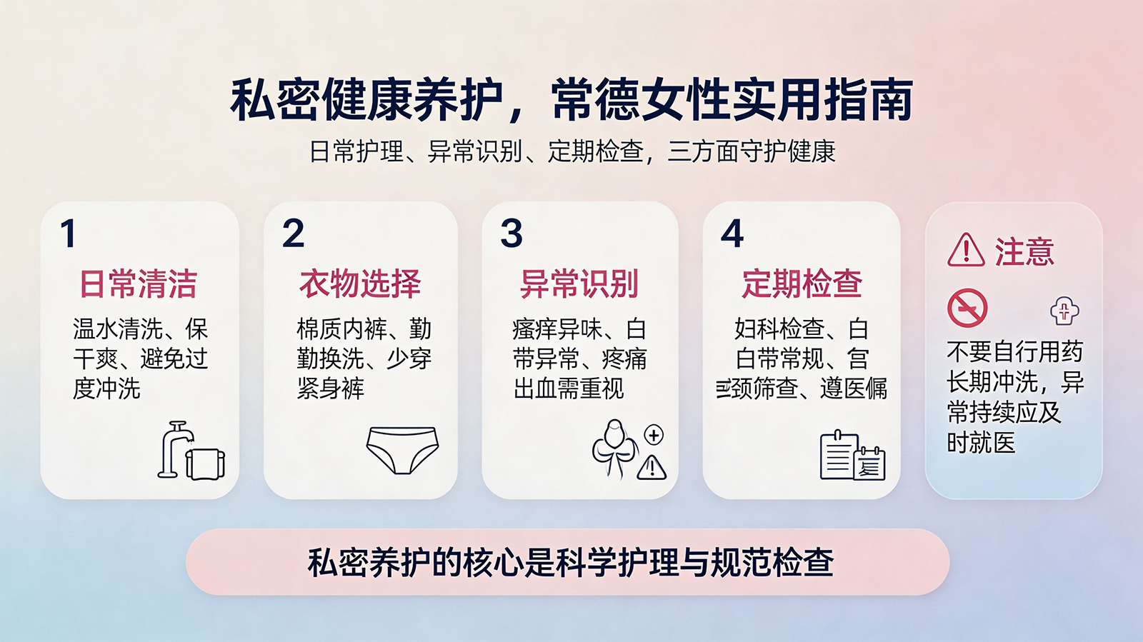 私密健康养护，常德女性实用指南
