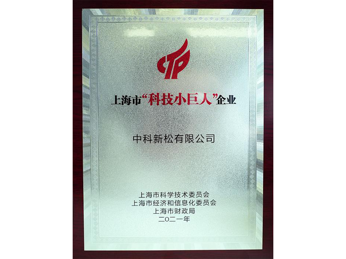 上海市科技小巨人企业