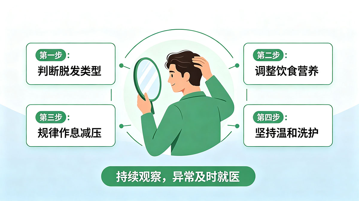 成都脂溢性脱发怎么改善？控油止脱与毛囊养护指南