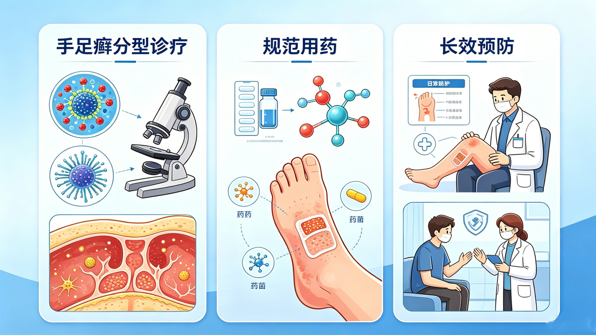 手足癣科学防治指南：分型诊疗 + 规范用药 + 长效预防