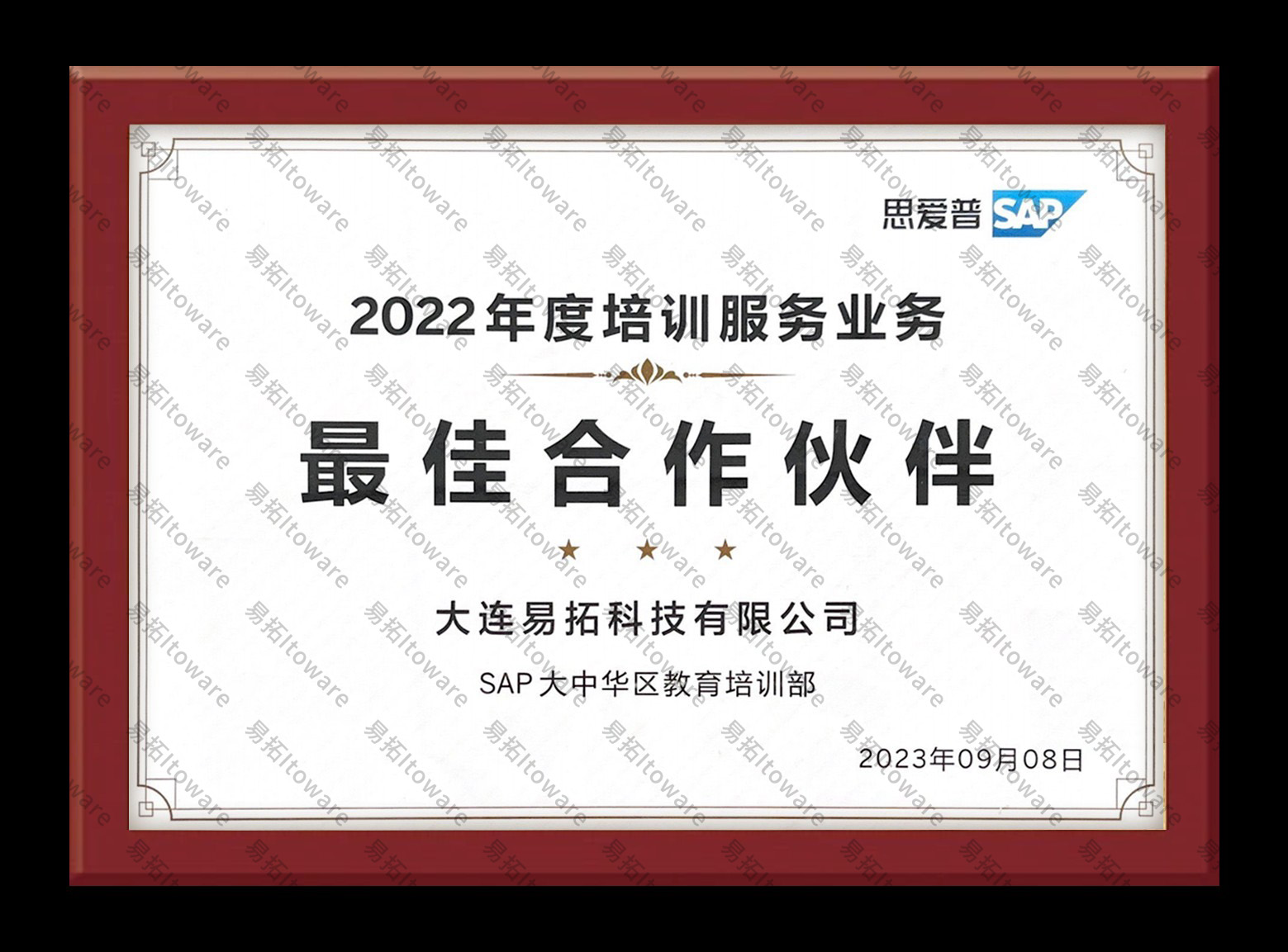 2022年最佳合作伙伴
