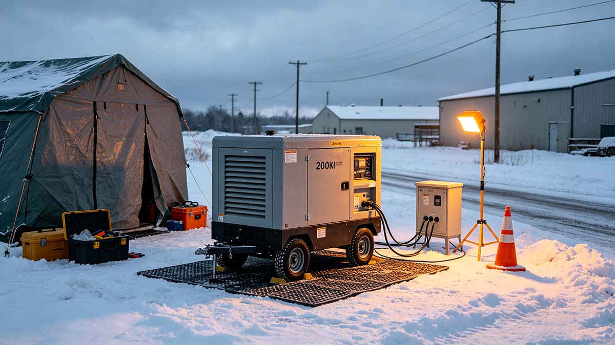 东北乡镇冬季应急供电：家庭与小商户 3-20kW 备用电源选型指南