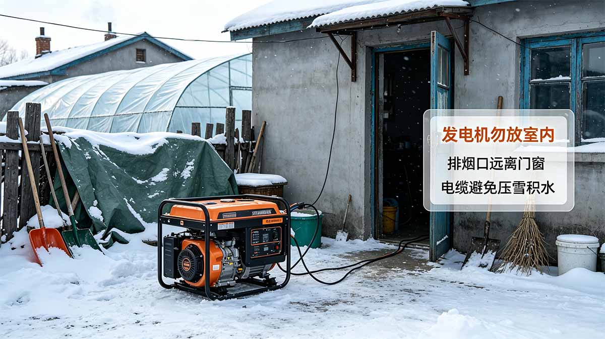 东北冬天用发电机要注意什么？低温启动与冬季运维8问8答