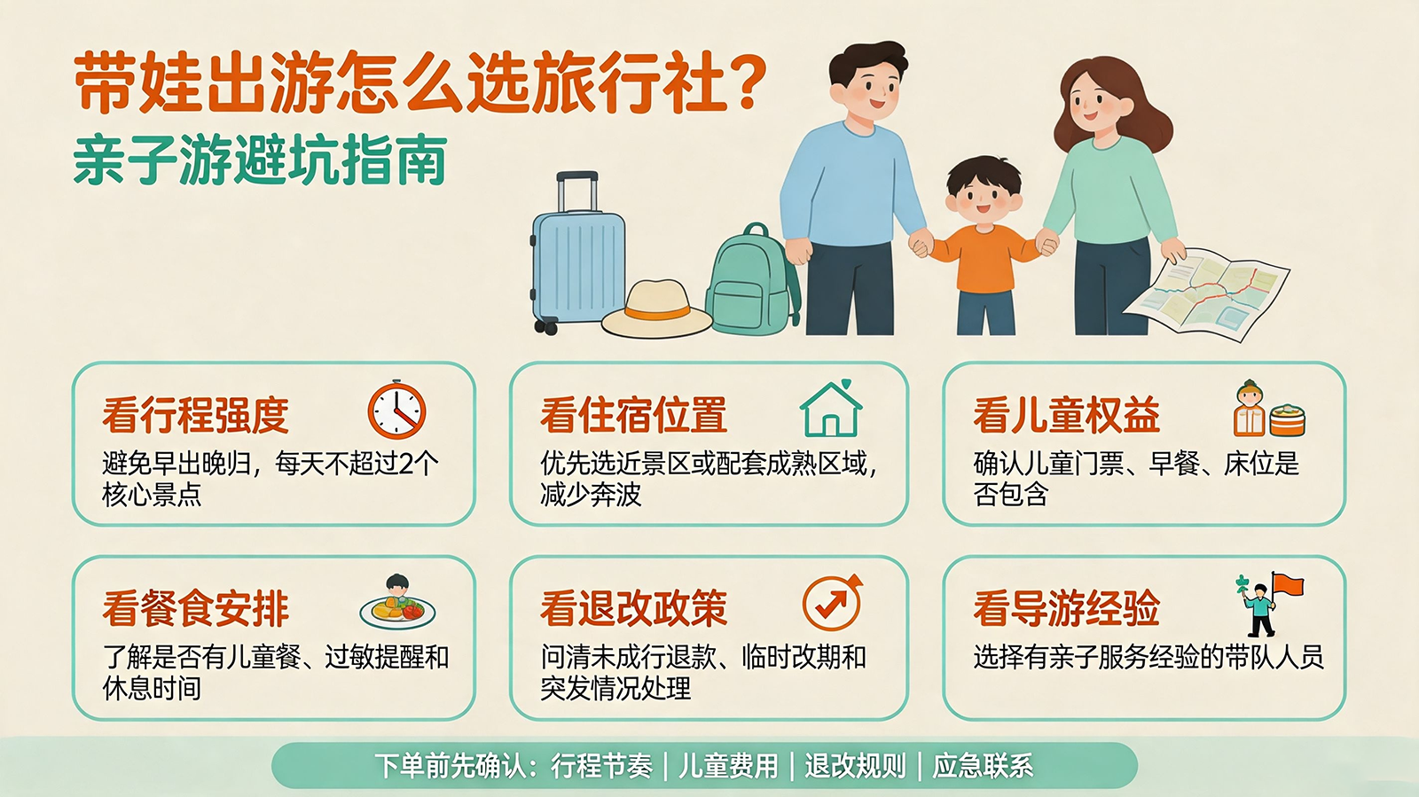 带娃出游怎么选旅行社？亲子游避坑指南