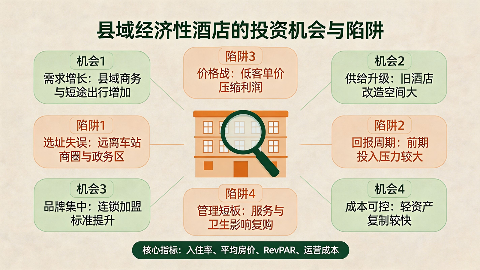 县域经济型酒店的投资机会与陷阱