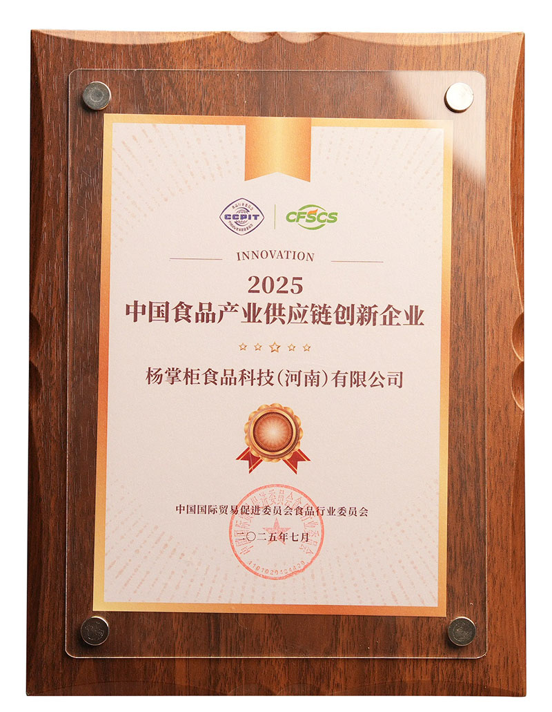 2023中国方便食品行业创新影响力品牌奖牌