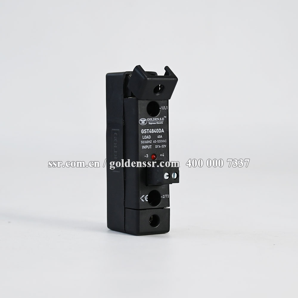 【美国高登GOLDEN.S.E 高性能固态】| GST53XXDA 翻盖散热一体化固态继电器 (30宽)