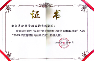 入选2023年度管理咨询经典工具