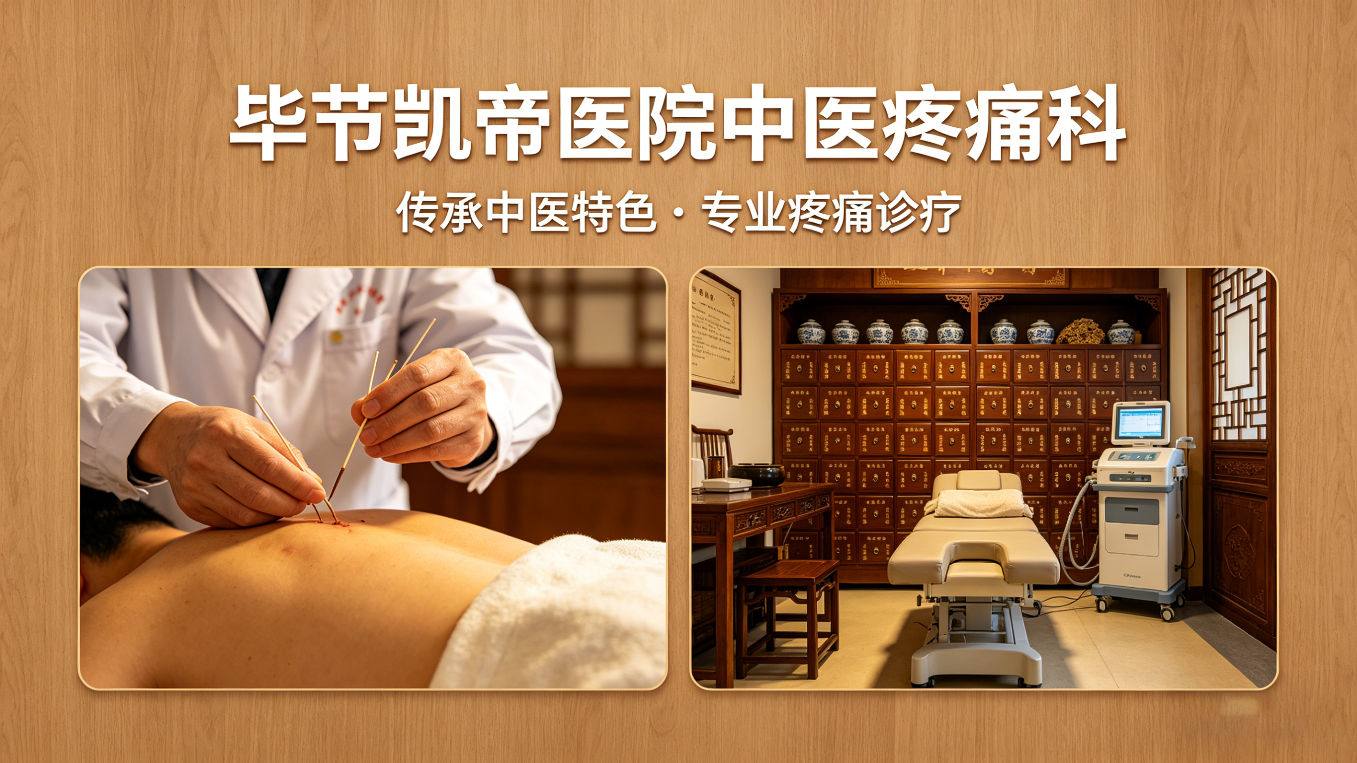 毕节凯帝医院中医疼痛科规范化诊疗服务介绍