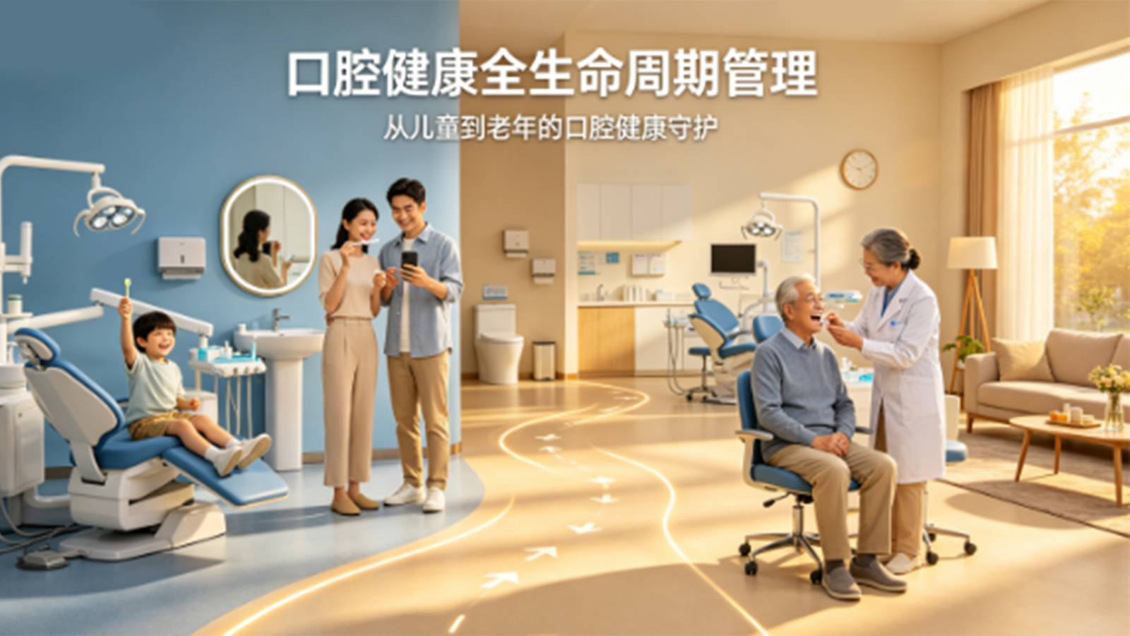 口腔健康全生命周期管理的理念与实践——从儿童到老年的口腔健康守护