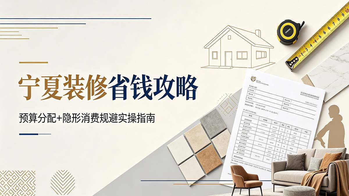 宁夏装修省钱攻略：预算分配+隐形消费规避实操指南