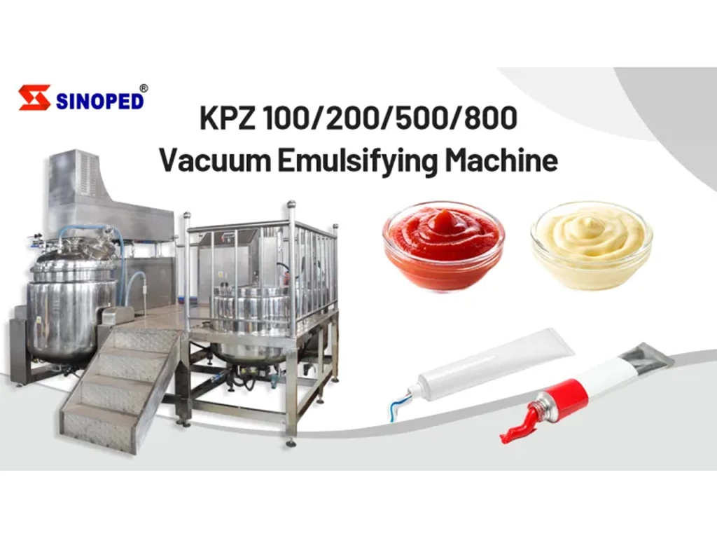 Vacuum Emulsifying Machine