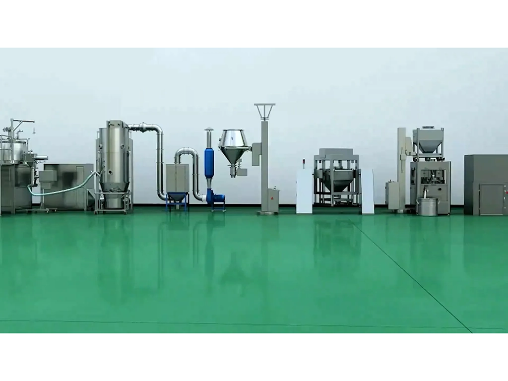 Sealed Solid Dosage Granulation Line