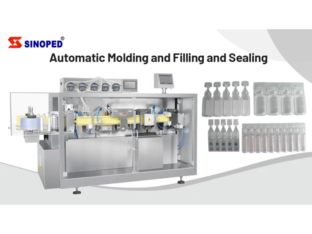 Plastic Ampoule Filling Sealing Machine