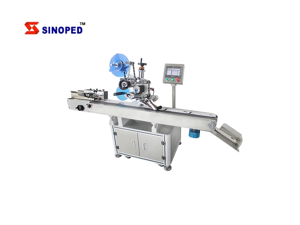 Automatic Tabletop Box & Book Labeling Machine