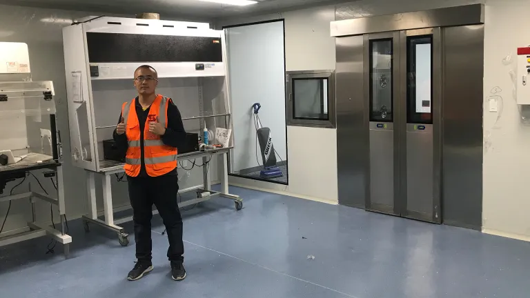 GMP Modular Cleanroom Solution for a Pharmaceutical Factory in the United States