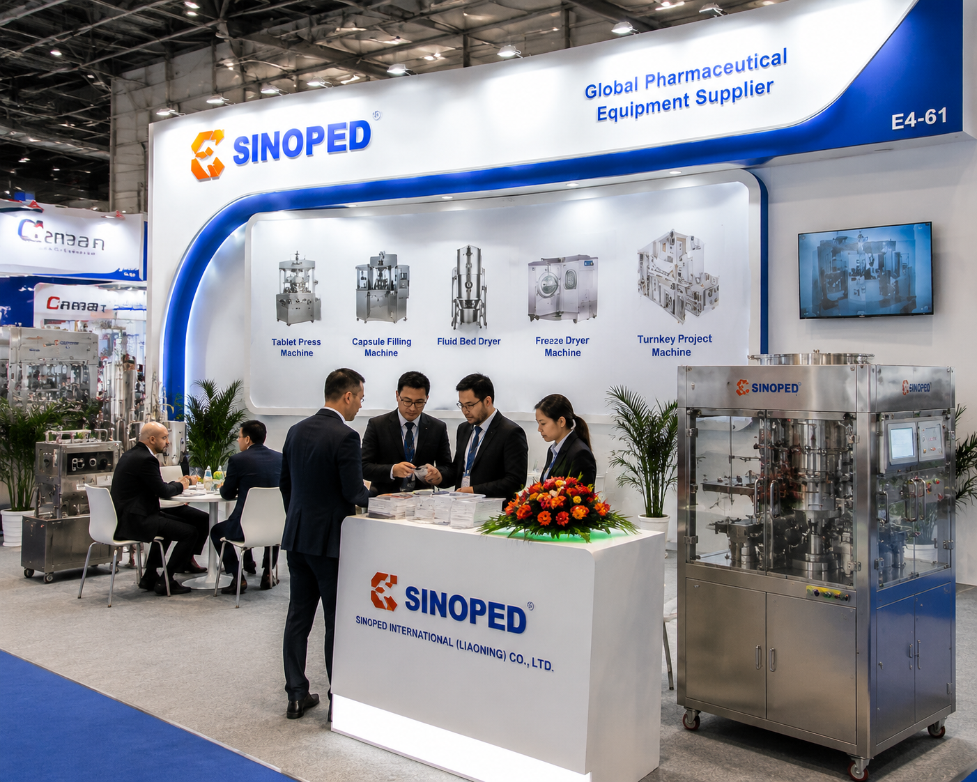 SINOPED Connects with Global Pharmaceutical Industry Through International Exhibitions