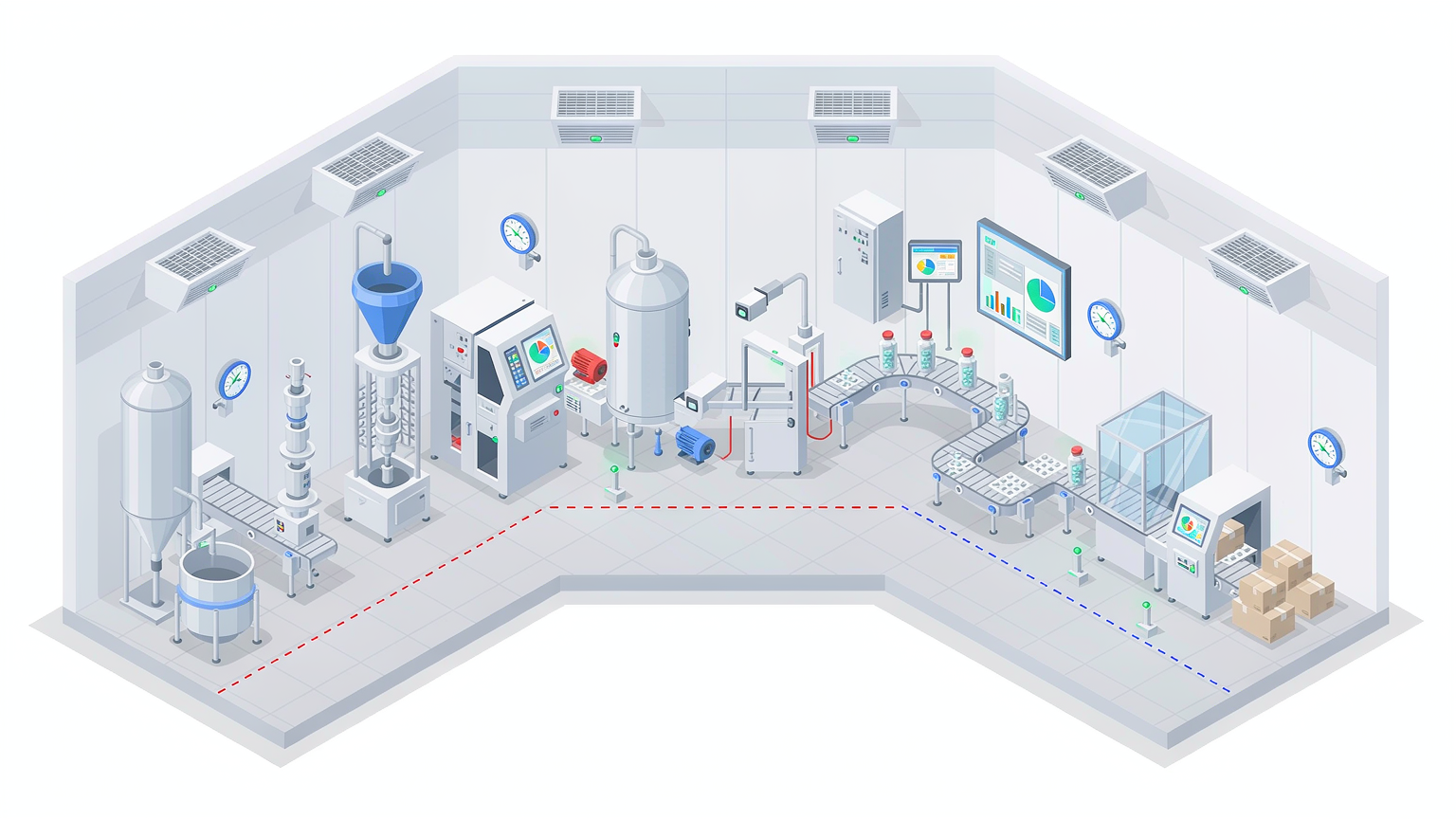 What Does a Turnkey Pharmaceutical Production Line Include?