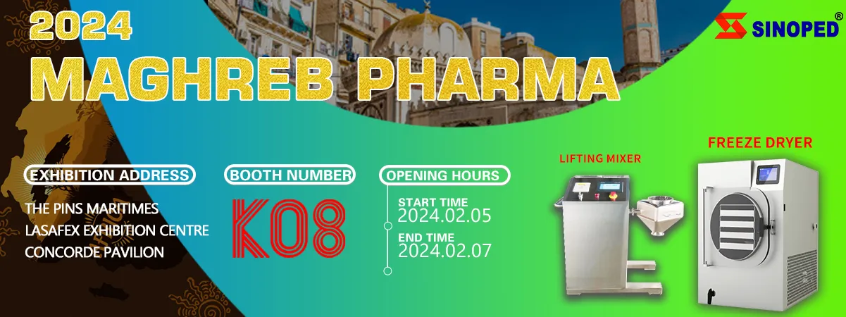 SINOPED Showcases Pharmaceutical Equipment at Algeria Expo to Expand Global Industry Connections