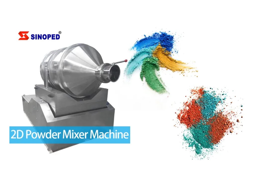 2D Two Dimensional Powder Mixer Machine