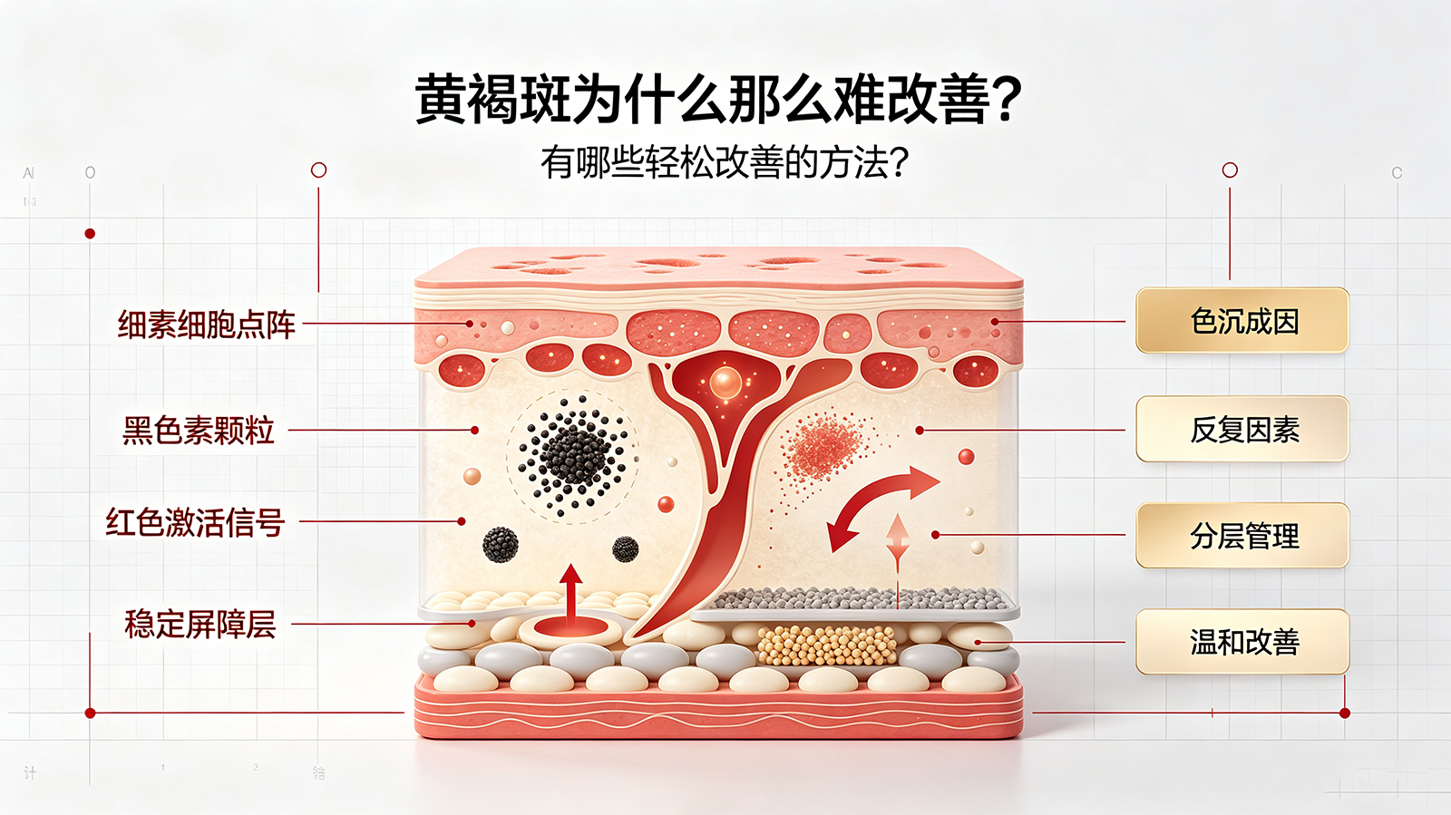 黄褐斑为什么那么难改善？有哪些轻松改善的方法？