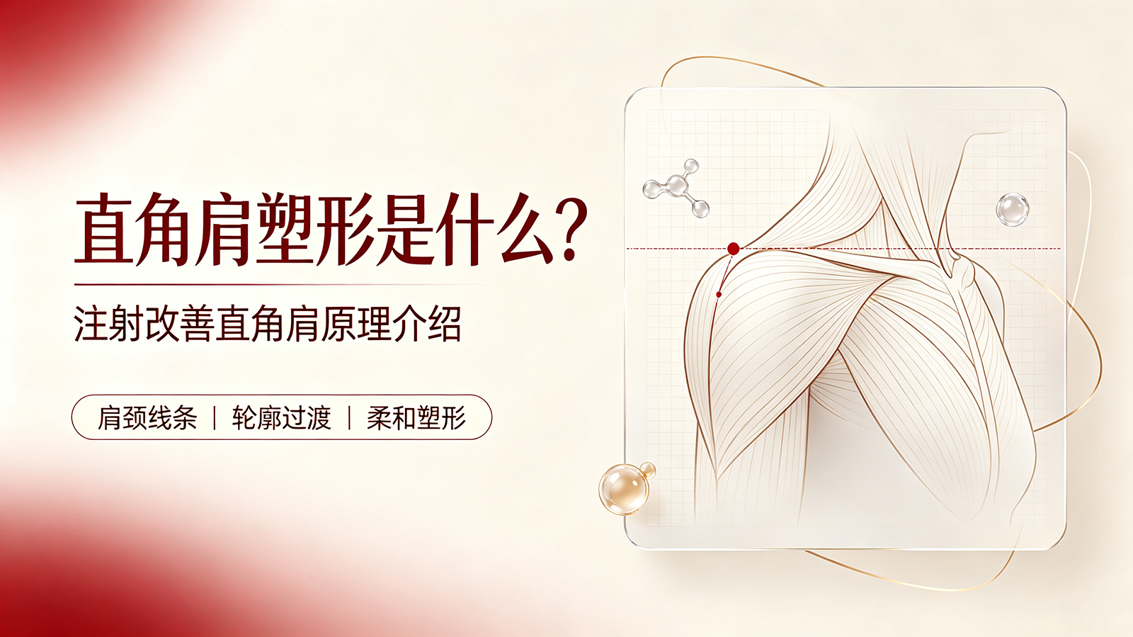 直角肩塑形是什么？注射改善直角肩原理介绍