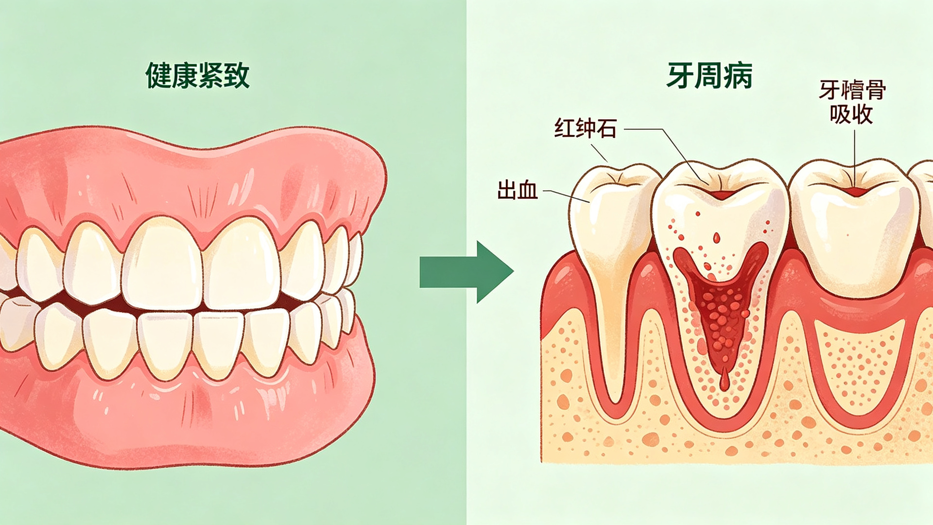刷牙出血不是 "上火"！牙周病的真相，比你想的更严重