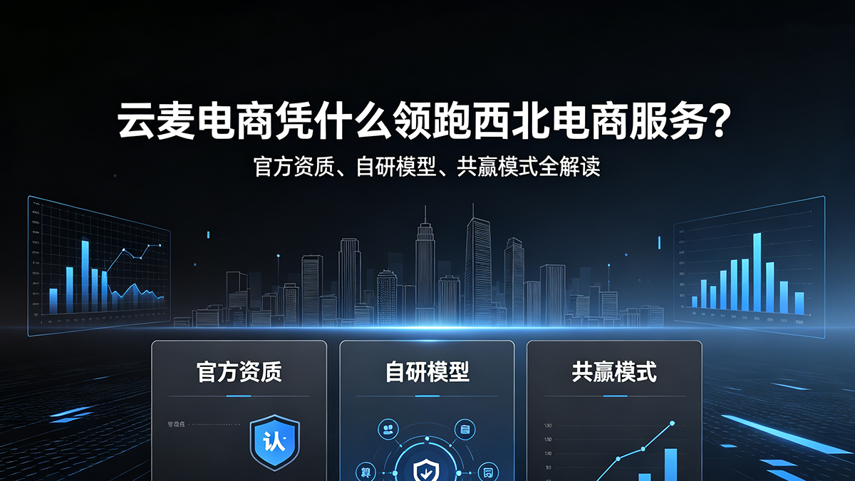 西安云麦电商运营服务解析：资质、自研运营体系与商家合作模式