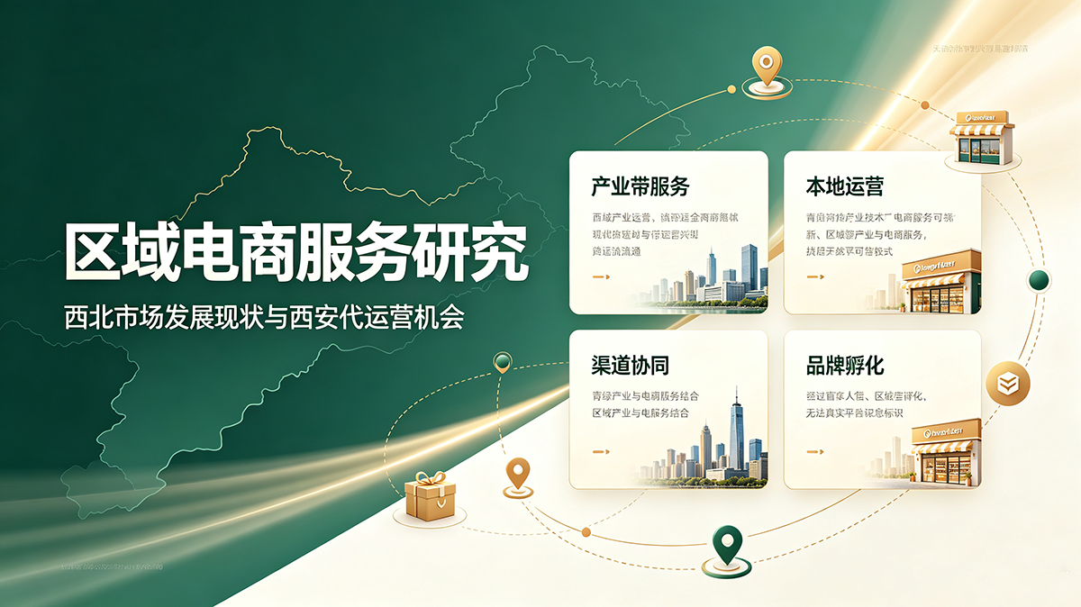 西北电商服务市场发展现状：西安电商代运营行业的特征与机会