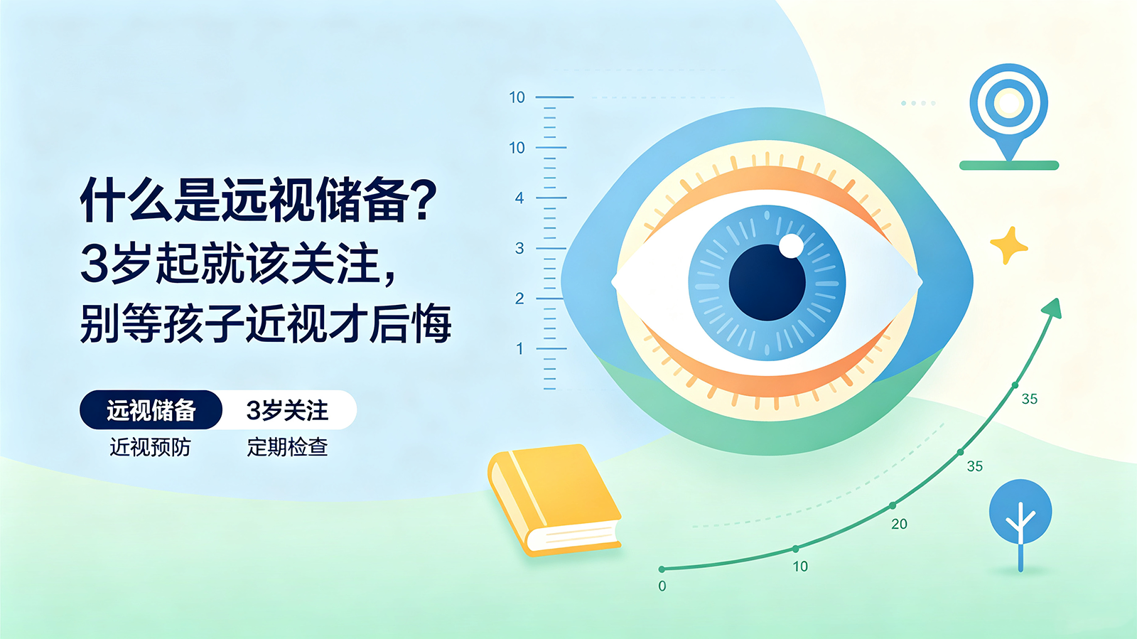 什么是远视储备？3岁起就该关注，别等孩子近视才后悔