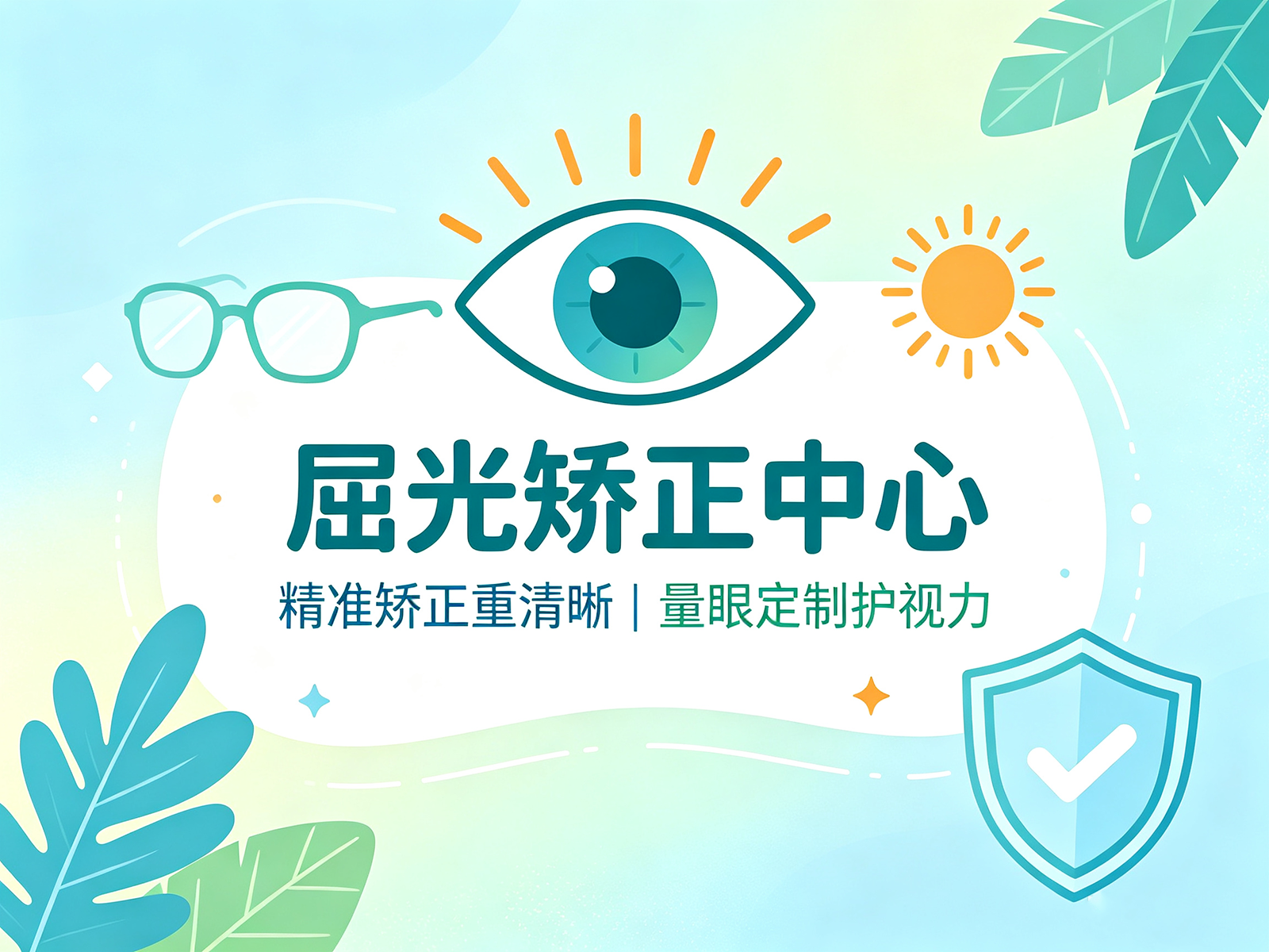 屈光矫正中心—精准矫正重清晰|量眼定制护视力