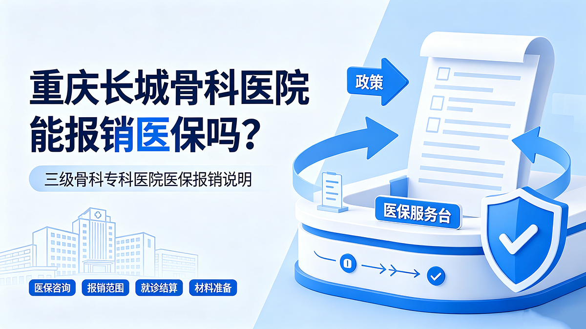重庆长城骨科能报销医保吗？骨科手术住院报销标准详解