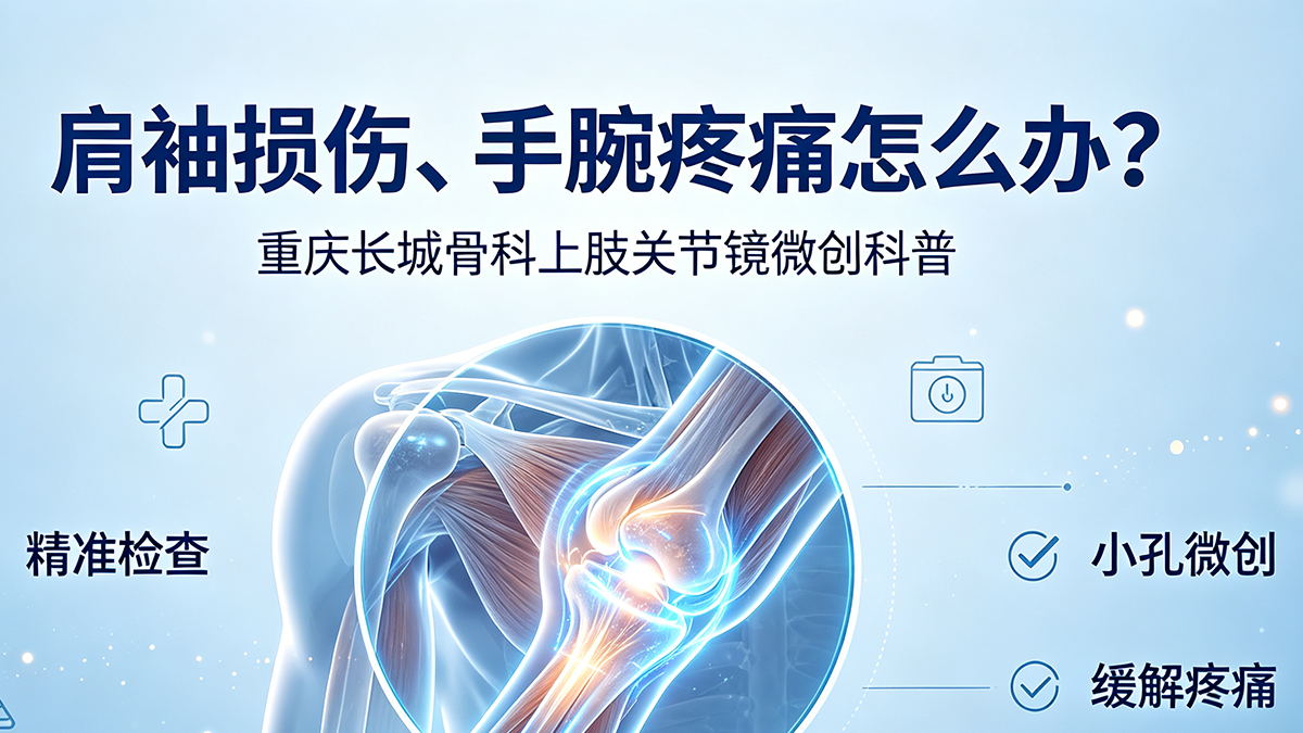 肩袖损伤、手腕疼痛怎么办？重庆长城骨科上肢关节镜微创科普