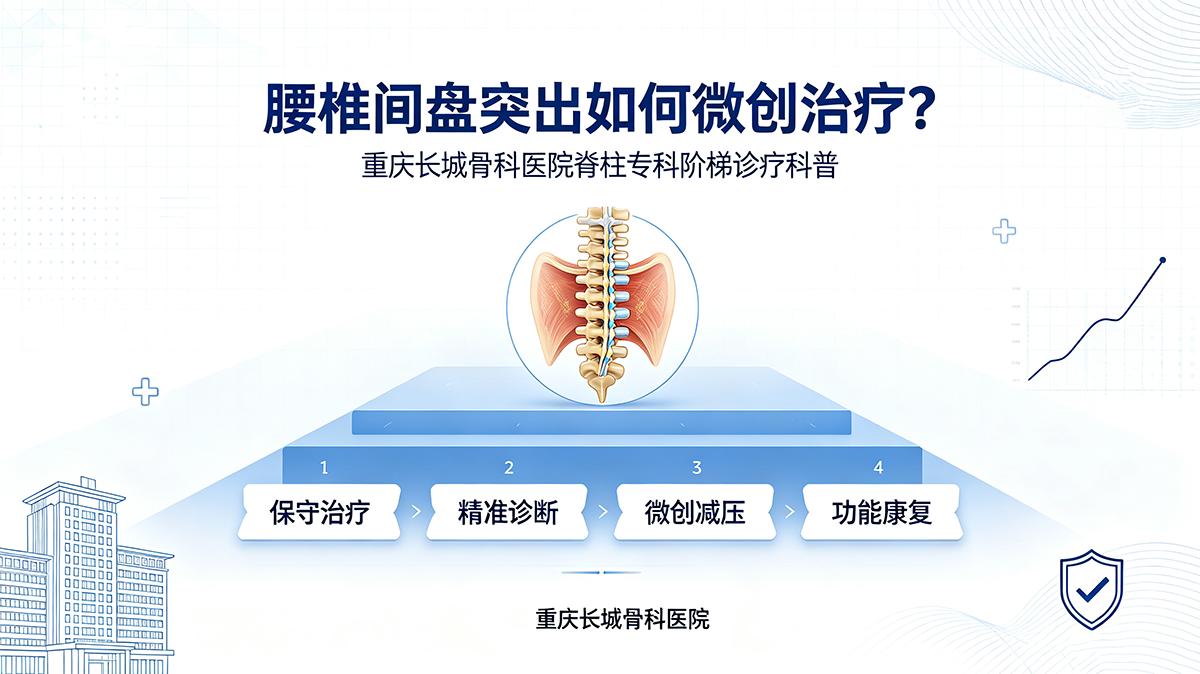 腰椎间盘突出如何微创治疗？重庆长城骨科医院脊柱专科阶梯诊疗科普