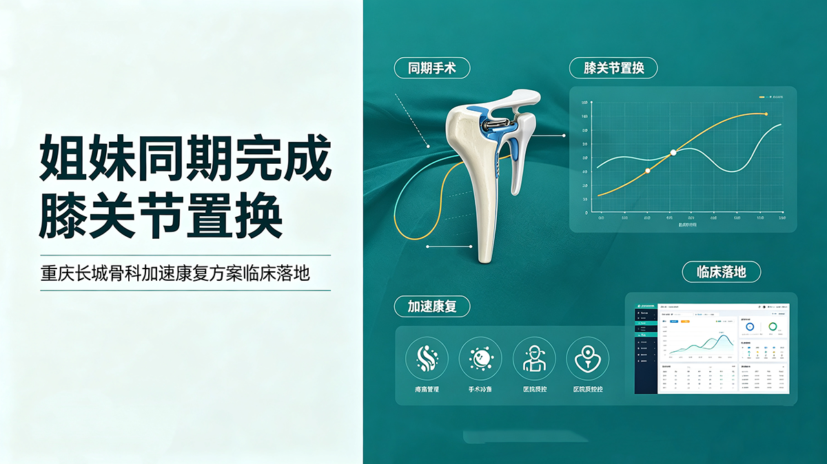 双侧重度膝关节炎怎么办？姐妹同步膝关节置换快速康复