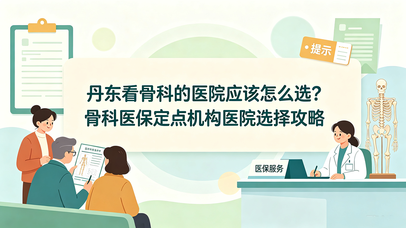 丹东看骨科的医院应该怎么选？骨科医保定点机构医院选择攻略