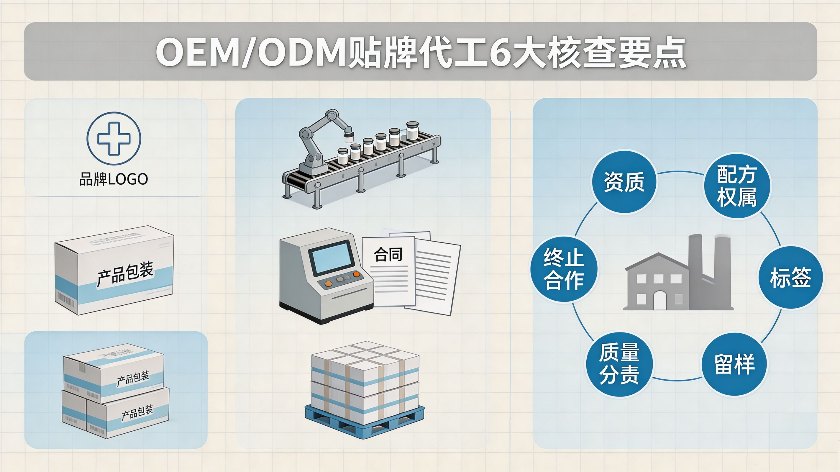 大健康产品 OEM/ODM 贴牌代工，避坑6问