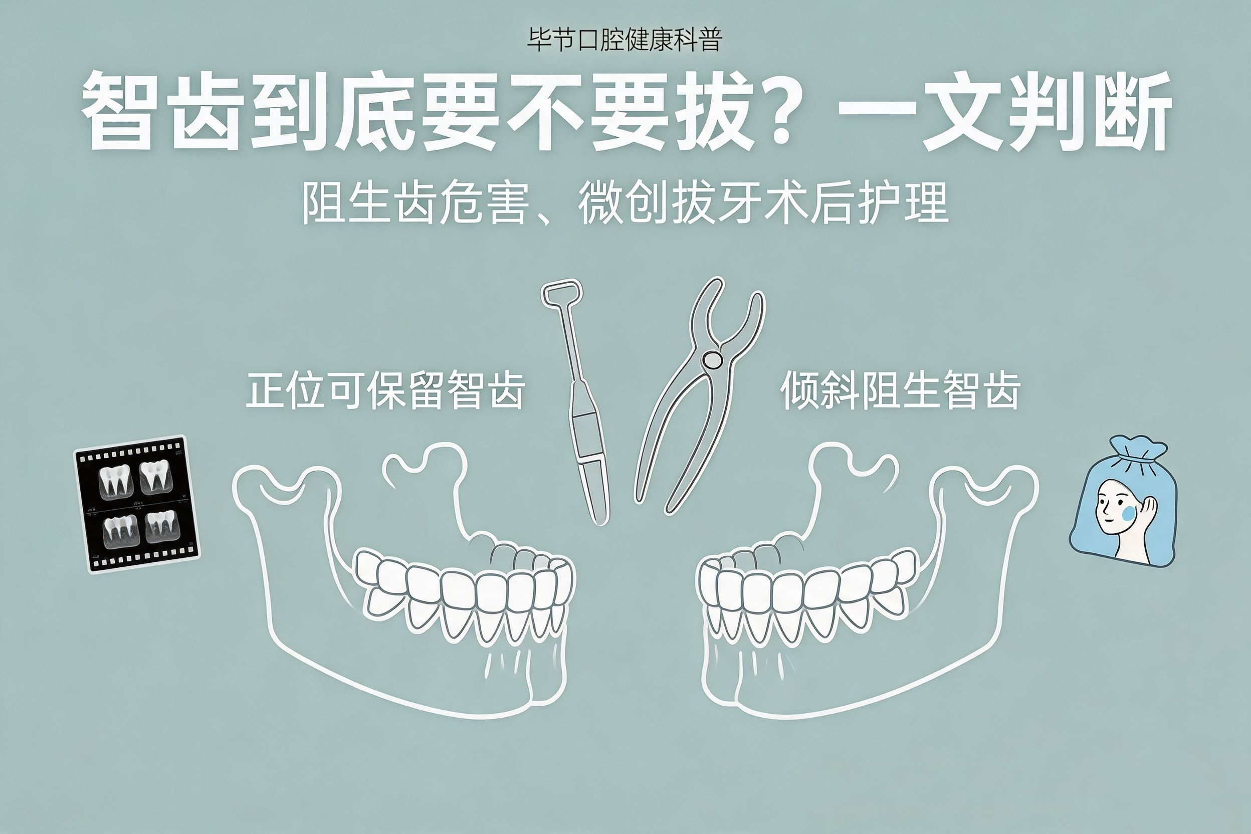智齿该不该拔——哪些情况建议拔除