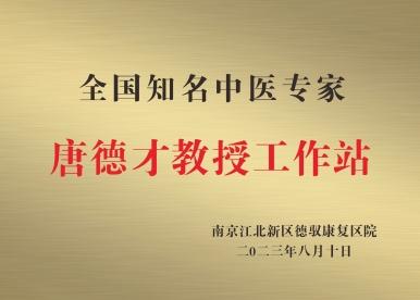全国知名中医专家 唐德才教授工作站