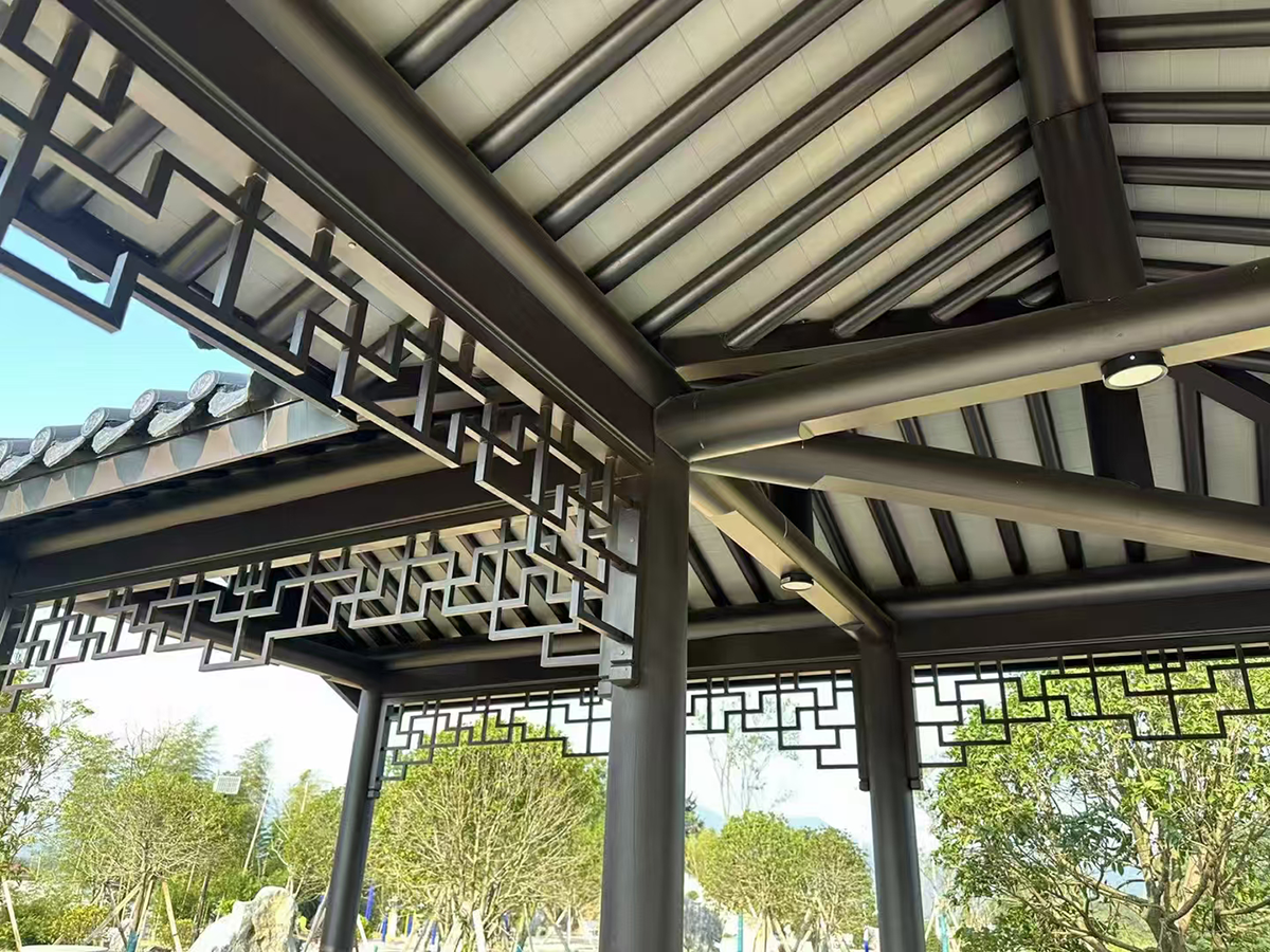 铝代木构件——仿古建筑优选铝合金木作替代方案