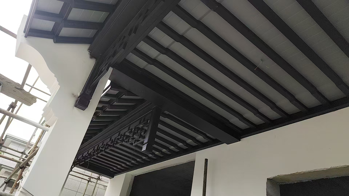 铝代木构件——仿古建筑优选铝合金木作替代方案