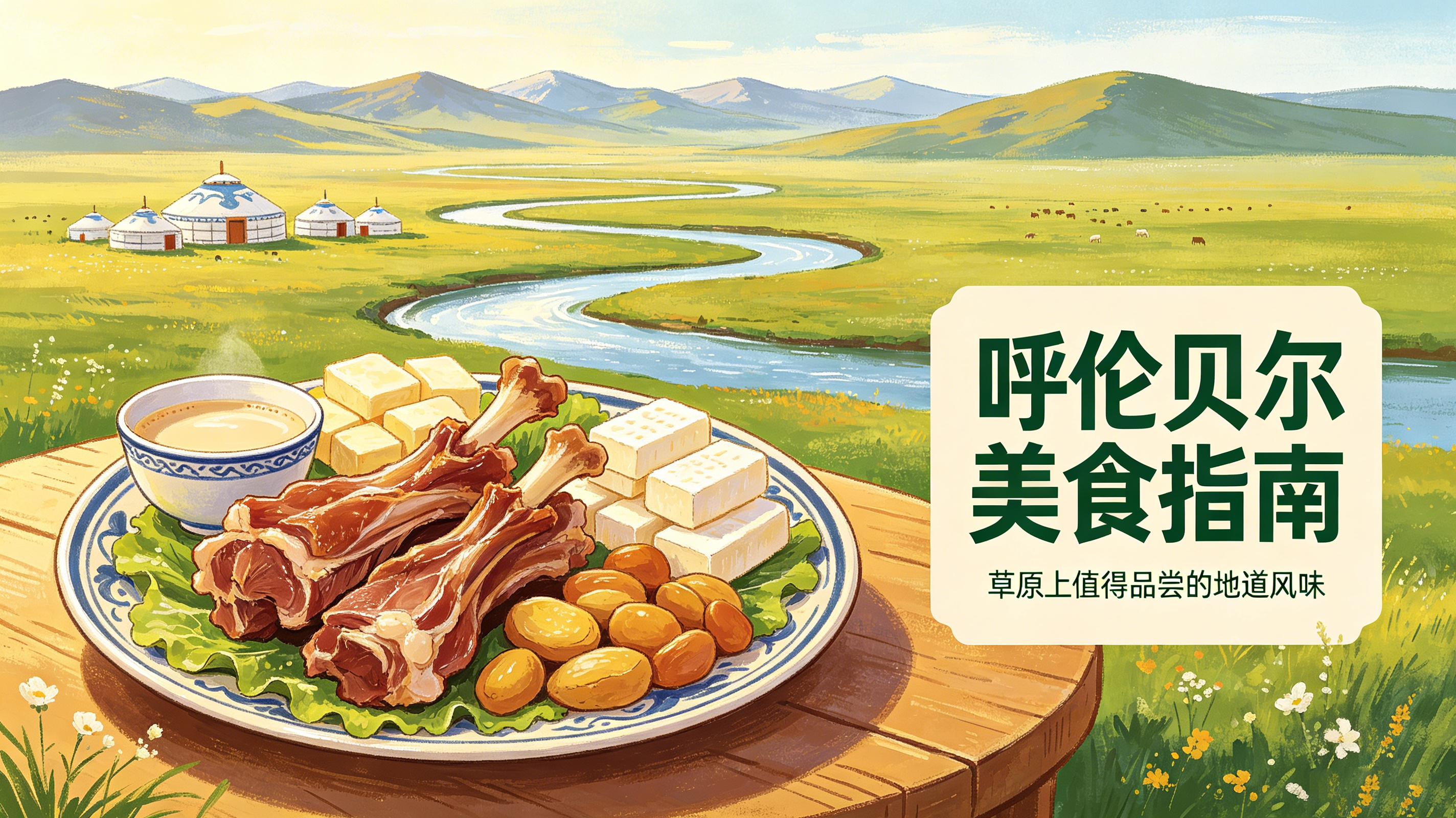 呼伦贝尔美食指南：草原上值得品尝的地道风味