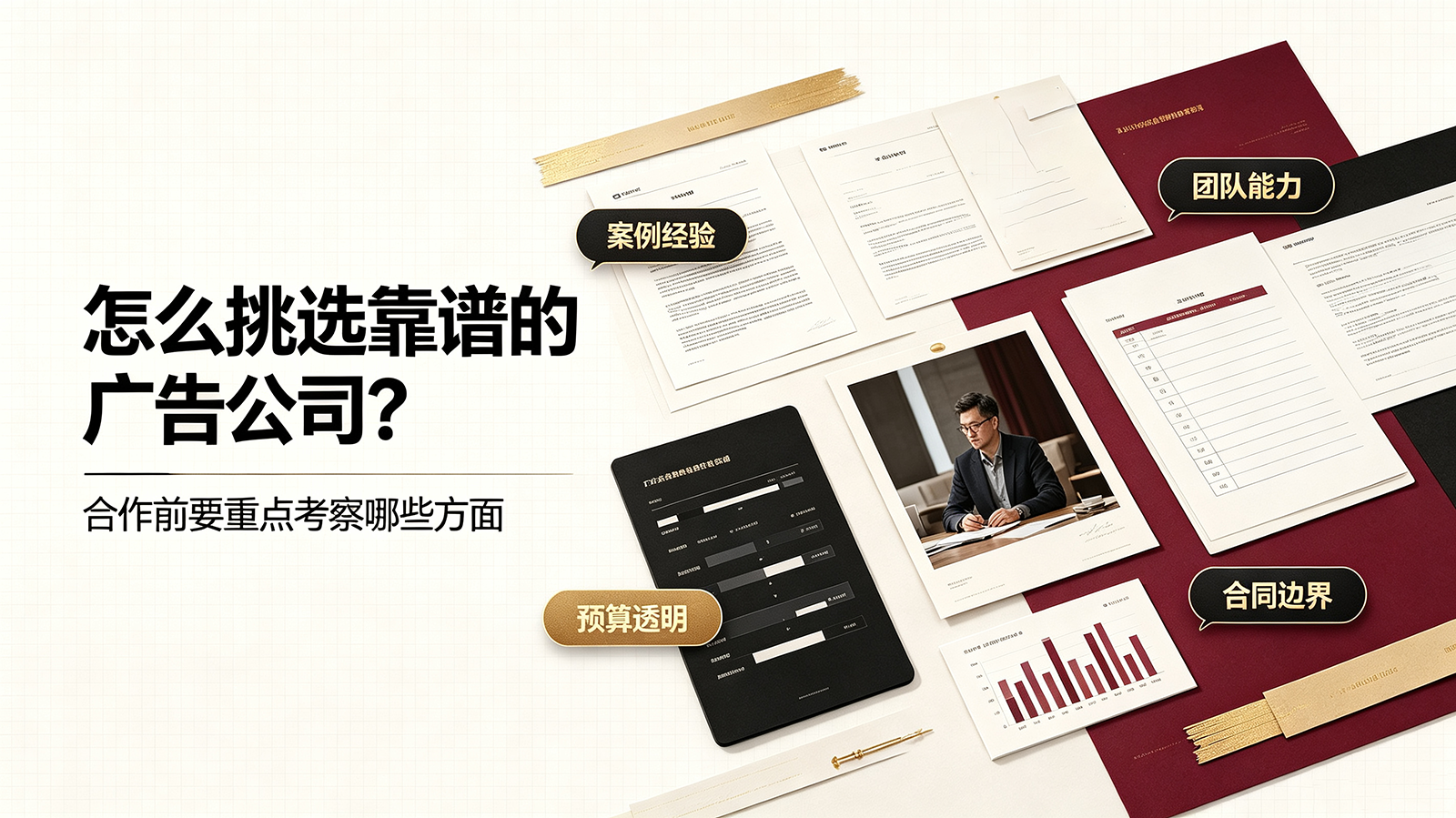 怎么挑选靠谱的广告公司？合作前要重点考察哪些方面